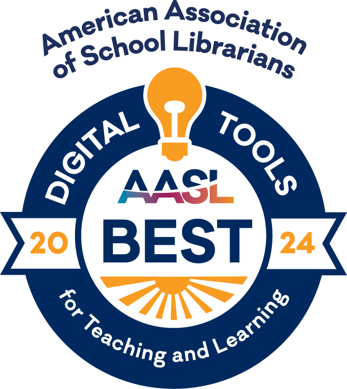 AASL 2024 Best Digital Tools for Teaching & Learning badge